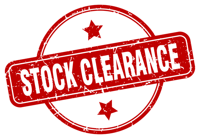 Stock clearance