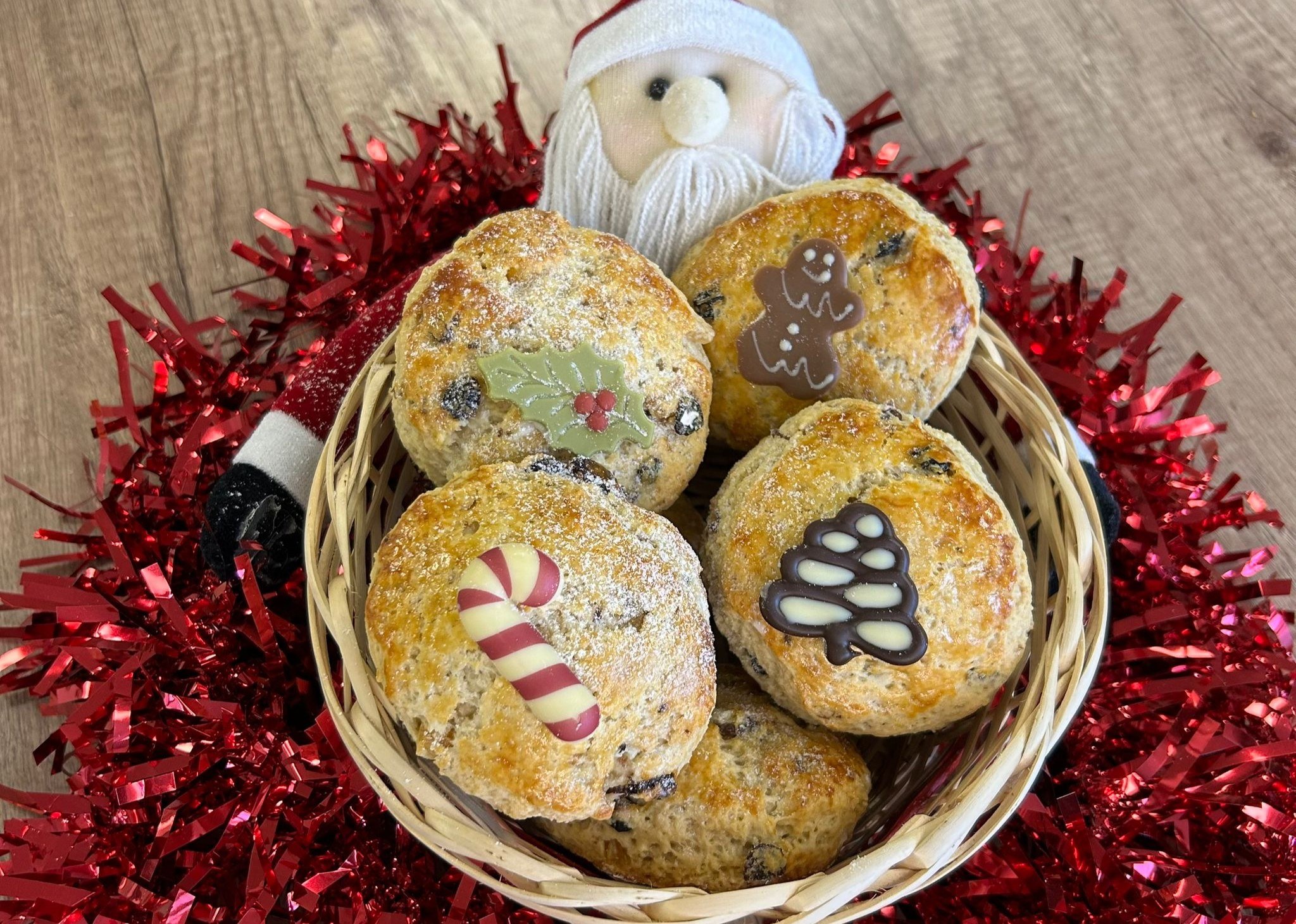 Christmas Mince Pie Scones